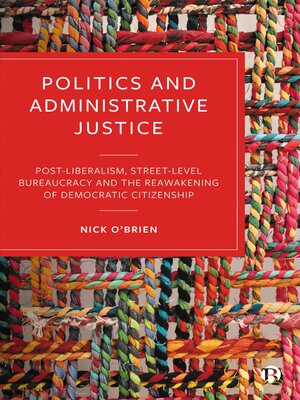 cover image of Politics and Administrative Justice